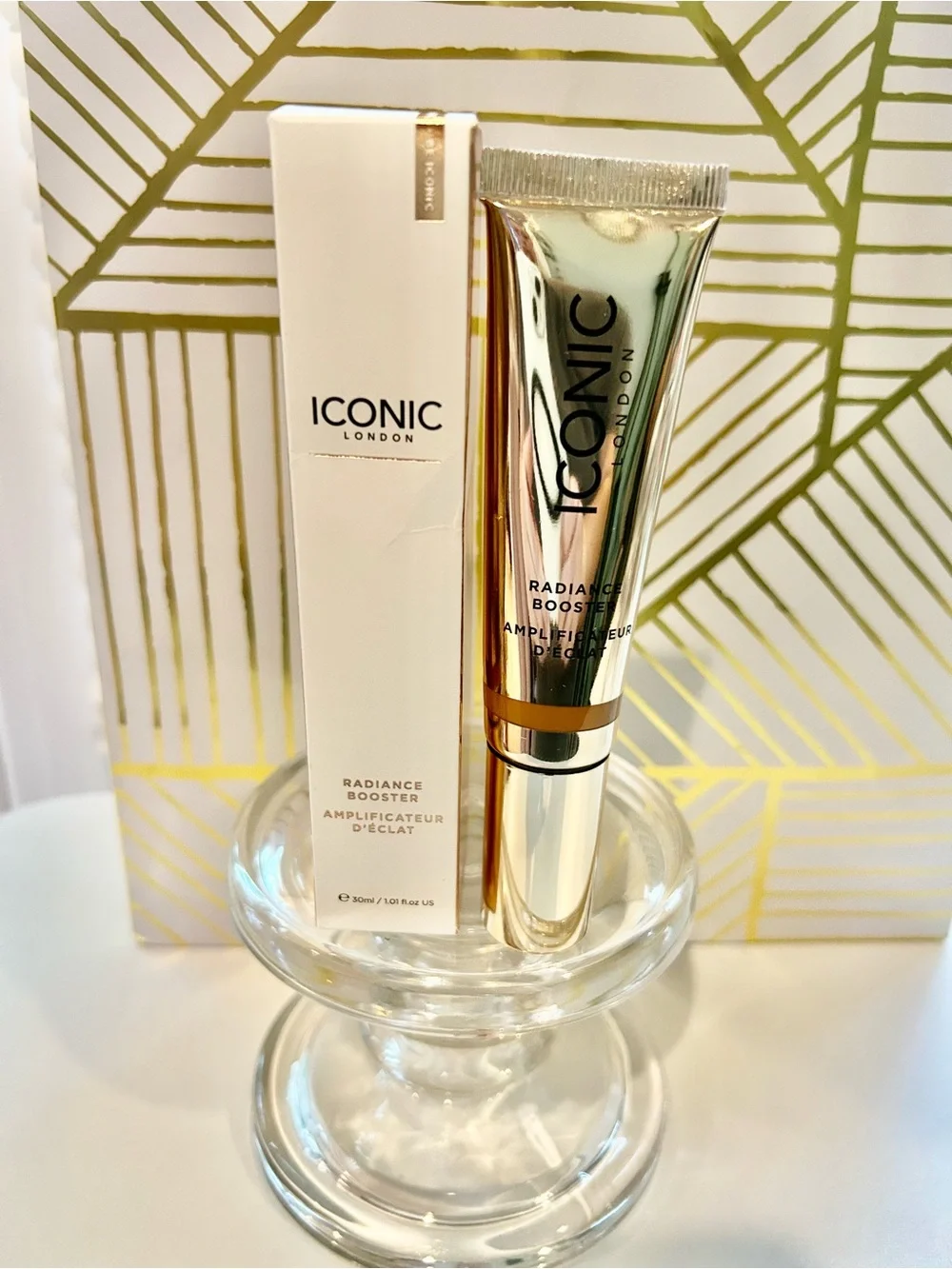 ✨Iconic London Radiance Booster Tinted moisturizer |Bronze Glow |Full Size|NIB ✨